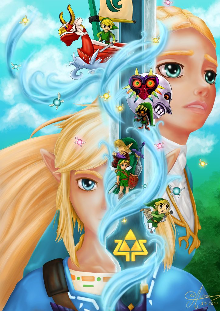 Illustration Les Ateliers d'Ameline zelda