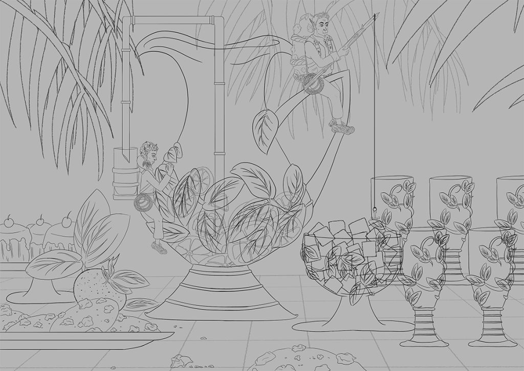 sketch original ameline vitali